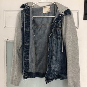 Sweatshirt Jean Jacket